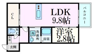 ＣＯＣＯＡＳ廿日市駅前の物件間取画像